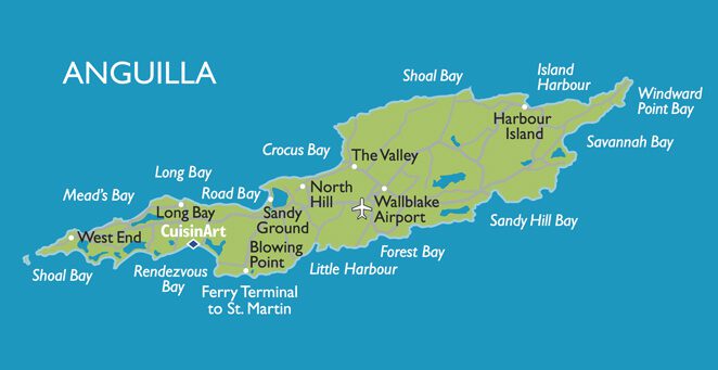 Anguilla map